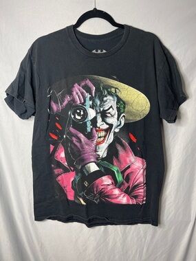 Black Joker Graphic Tee - Men's Short Sleeve